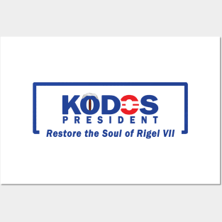 Restore the Soul of Rigel VII!  Vote Kodos! Posters and Art